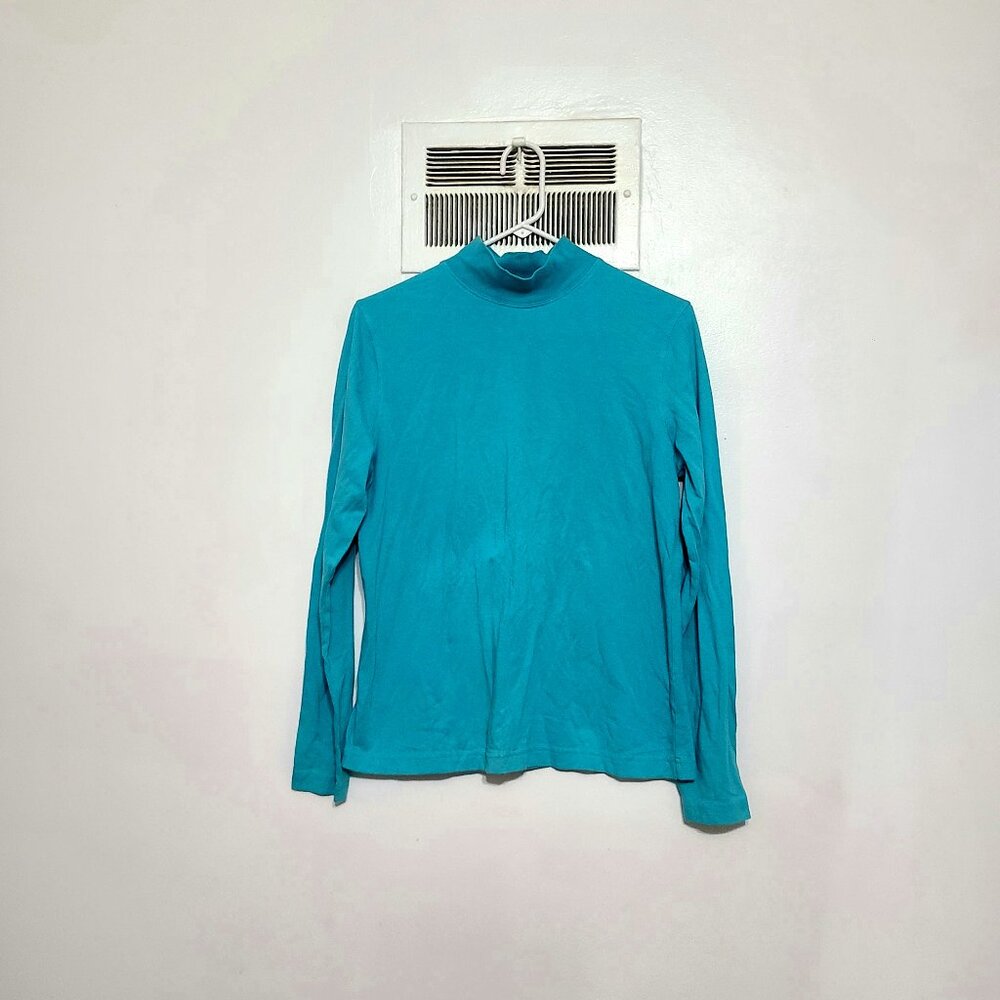 Turquoise Turtleneck